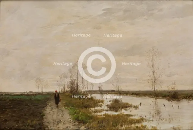 Landscape, 1887. Creator: Roman Kochanowski.