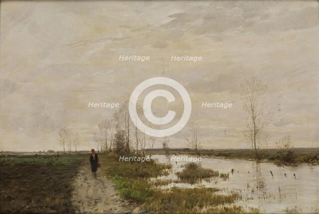 Landscape, 1887. Creator: Roman Kochanowski.