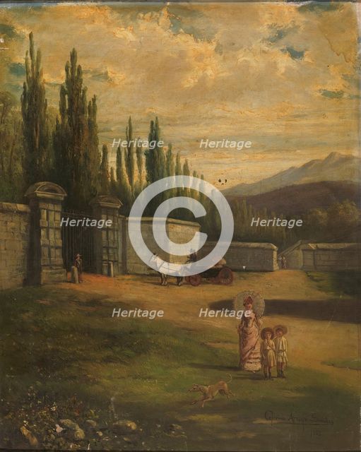 Landscape, 1888. Creator: Ceferino Araujo.