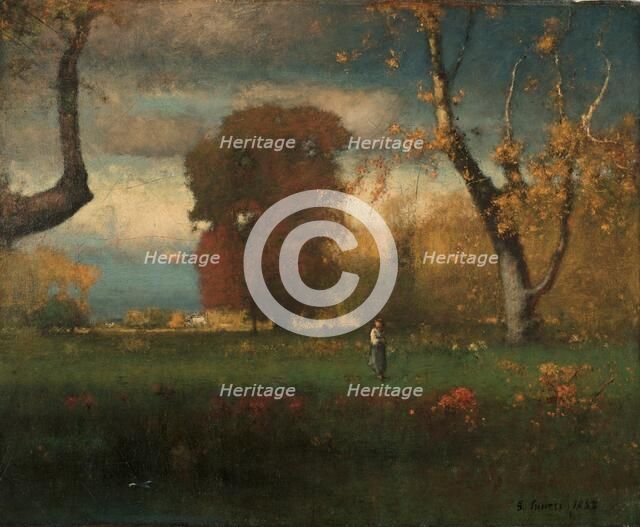 Landscape, 1888. Creator: George Inness (American, 1825-1894).