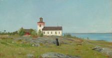 Landscape, 1889. Creator: Arvid Liljelund