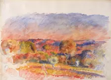 Landscape, 1889. Creator: Pierre-Auguste Renoir