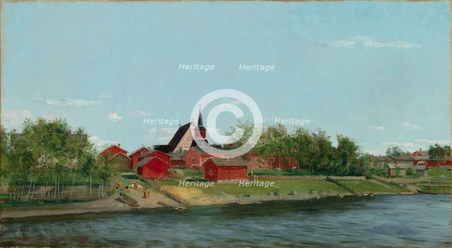 Landscape, 1891. Creator: Arvid Liljelund.