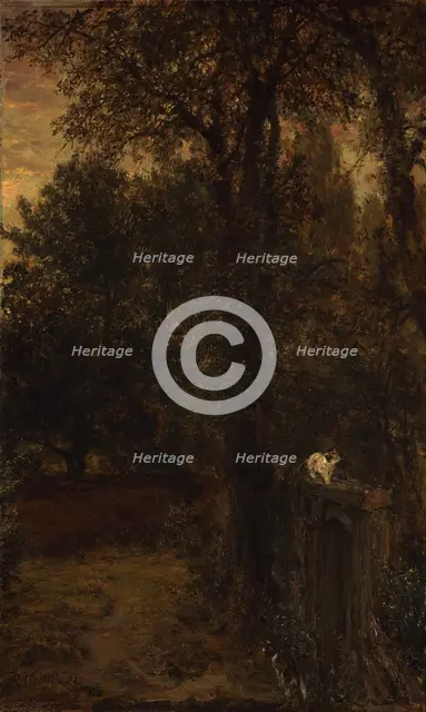 Landscape, 1892. Creator: Adolph Menzel.