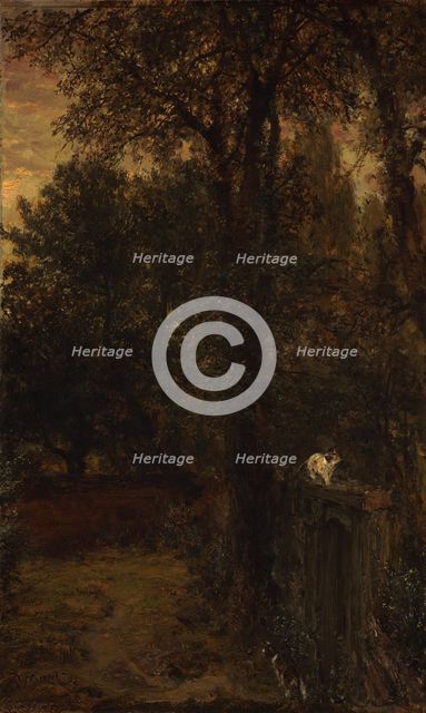 Landscape, 1892. Creator: Adolph Menzel.