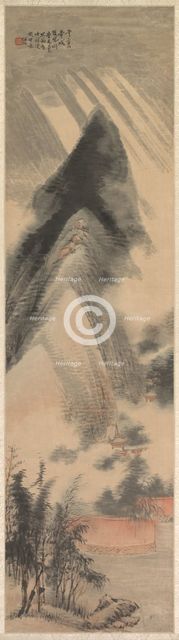 Landscape, 1892. Creator: Ren Yu (Chinese, 1853-1901).