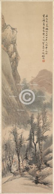 Landscape, 1892. Creator: Ren Yu (Chinese, 1853-1901).