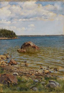 Landscape, 1893-1897. Creator: Berndt Lagerstam