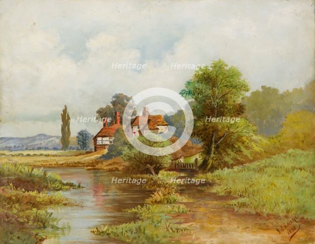 'Landscape', 1893. Creator: Isaac John Williams.