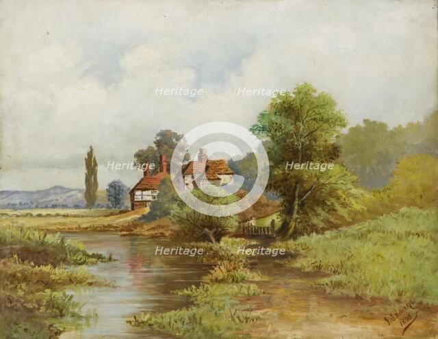 'Landscape', 1893. Artist: Isaac John Williams