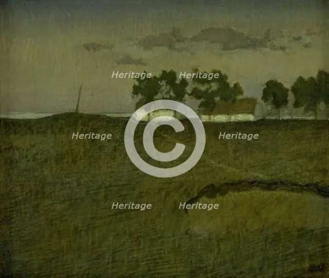 Landscape, 1894-1943. Creator: Edvard Weie.