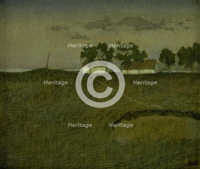 Landscape, 1894-1943. Creator: Edvard Weie.