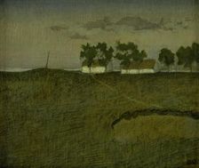 Landscape, 1894-1943. Creator: Edvard Weie
