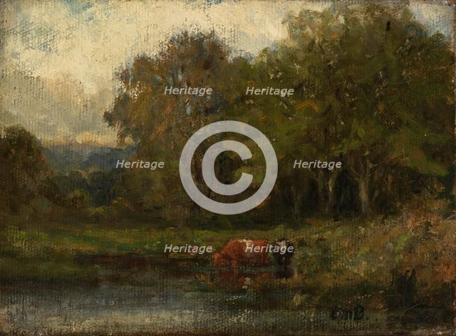 Landscape, 1895. Creator: Edward Mitchell Bannister.