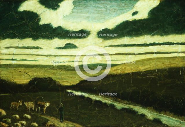 Landscape, 1897-98 (?). Creator: Albert Pinkham Ryder.