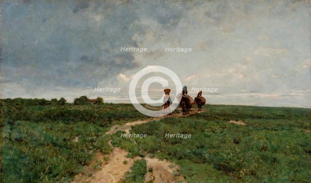 Landscape, 1897. Creator: Serafin Avendano.