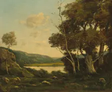 Landscape, 1898. Creator: Henri-Joseph Harpignies