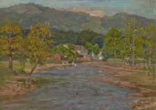 Landscape, 1899. Creator: Theodore Clement Steele