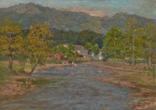 Landscape, 1899. Creator: Theodore Clement Steele