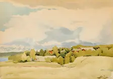 Landscape, 1899. Creator: Antti Faven