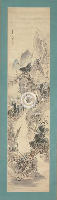 Landscape, 18th-19th century. Creator: Kushiro Unsen.