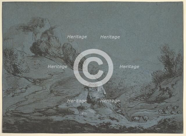 Landscape, 18th-19th century. Creator: Unknown.