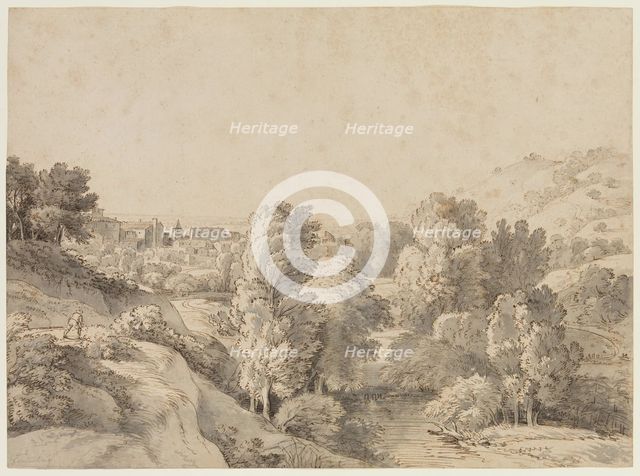 Landscape, 18th or 19th century. Creator: Jean Antoine Constantin.