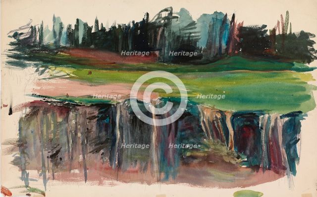 Landscape, 1900-1925. Creator: Magnus Enckell.