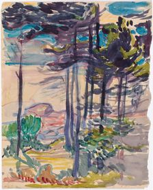 Landscape, 1900-1925. Creator: Magnus Enckell