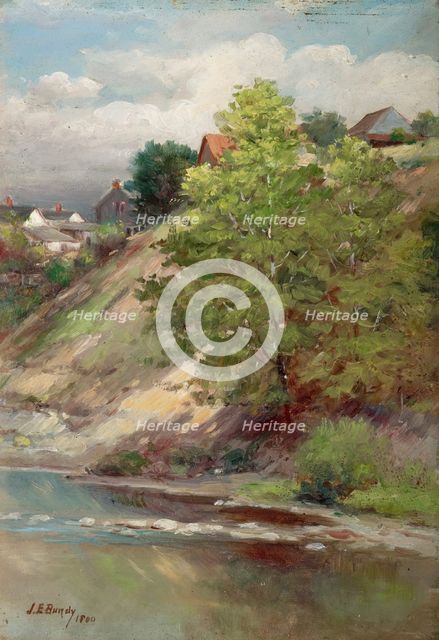 Landscape, 1900. Creator: John Elwood Bundy.
