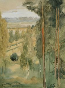 Landscape, 1903. Creator: Albert Edelfelt