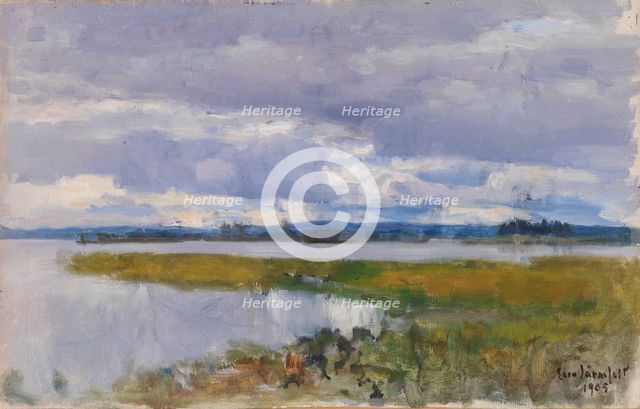 Landscape, 1905. Creator: Eero Jarnefelt.
