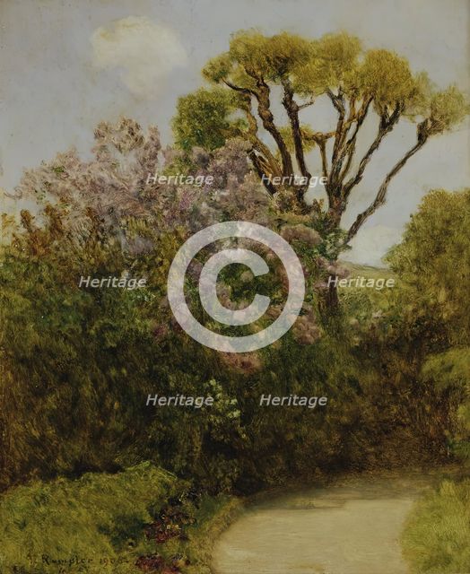 Landscape, 1906. Creator: Franz Rumpler.