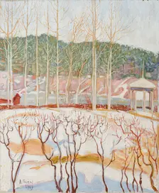 Landscape, 1909. Creator: Antti Faven