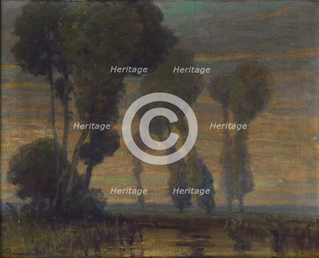Landscape, 1910-1920. Creator: Ludovit Cordak.