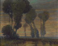 Landscape, 1910-1920. Creator: Ludovit Cordak
