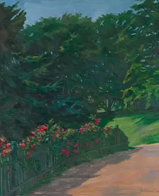 Landscape, 1910. Creator: Wilhelm Trübner