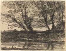 Landscape, 1911. Creator: Henri-Joseph Harpignies