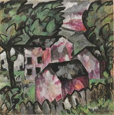 Landscape, 1911. Creator: Malevich, Kasimir Severinovich (1878-1935)