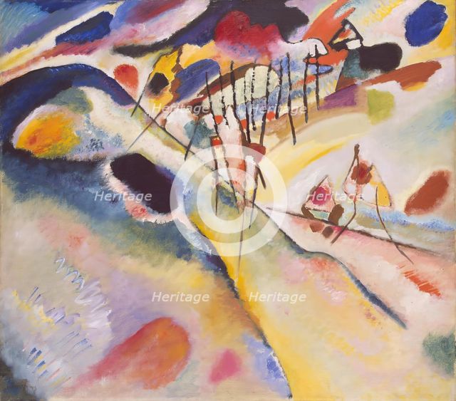 Landscape, 1913. Creator: Vassily Kandinsky.