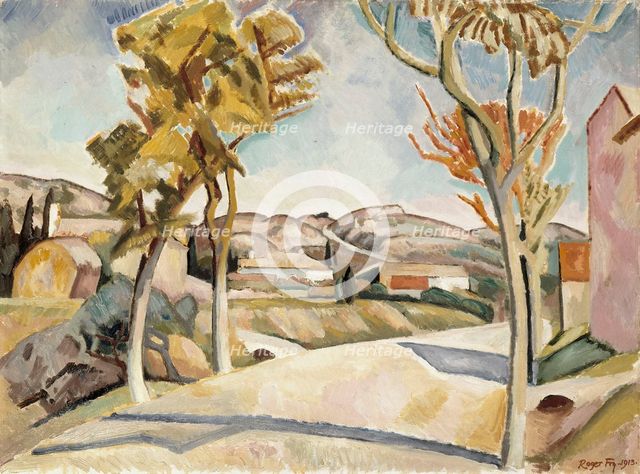 Landscape, 1913. Creator: Roger Fry.