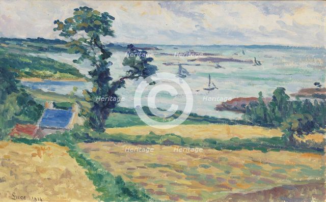 Landscape, 1914. Creator: Maximilien Luce.