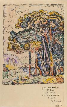 Landscape, 1915. Creator: Paul Signac
