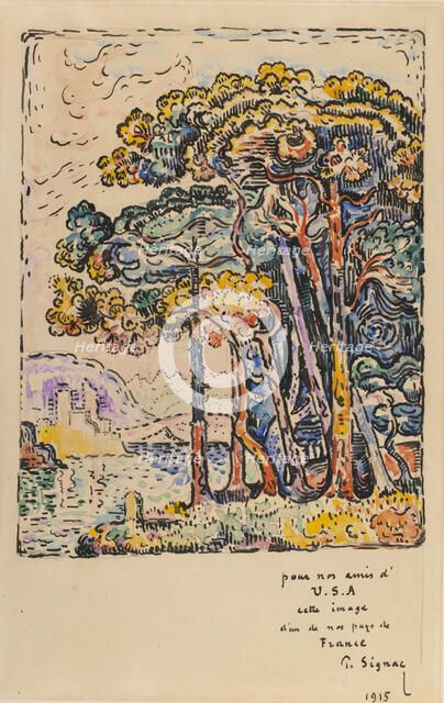 Landscape, 1915. Creator: Paul Signac.