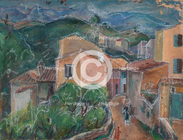 Landscape, 1920-1940. Creator: Meri Genetz.