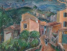 Landscape, 1920-1940. Creator: Meri Genetz