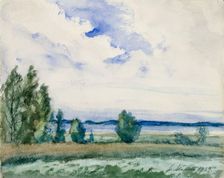 Landscape, 1939. Creator: Juho Makela