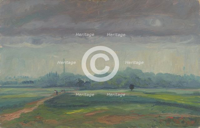 Landscape, 1952. Creator: Peter Konecný.