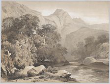 Landscape, 19th century. Creator: Alexandre Calame
