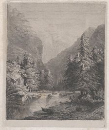 Landscape, 19th century. Creator: Alexandre Calame